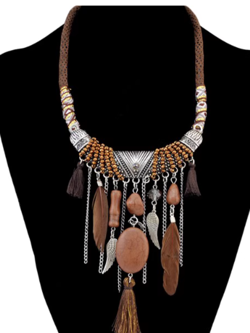 Collier à usage de la lueur minimaliste des femmes