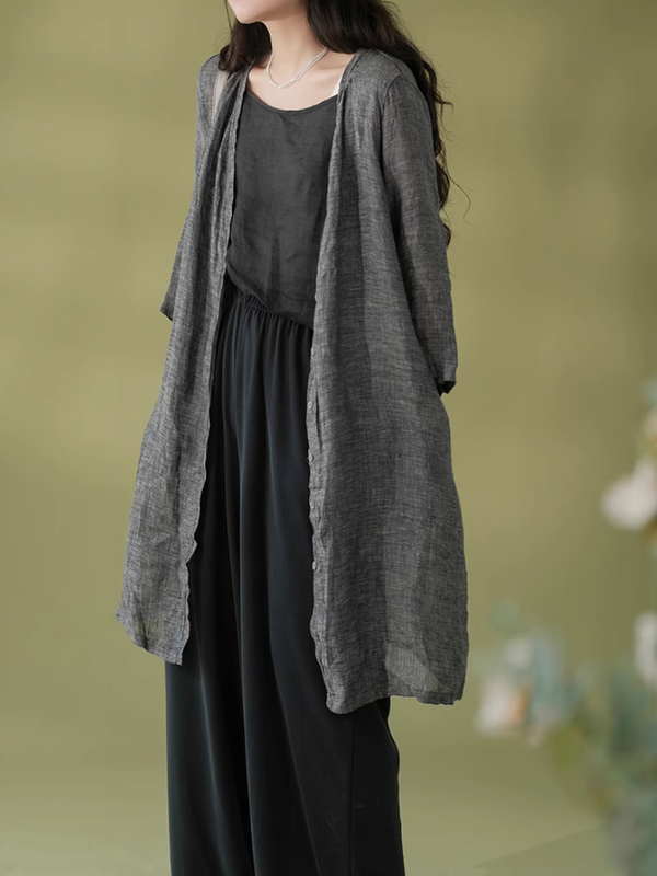  Summer Loose Cardigan 