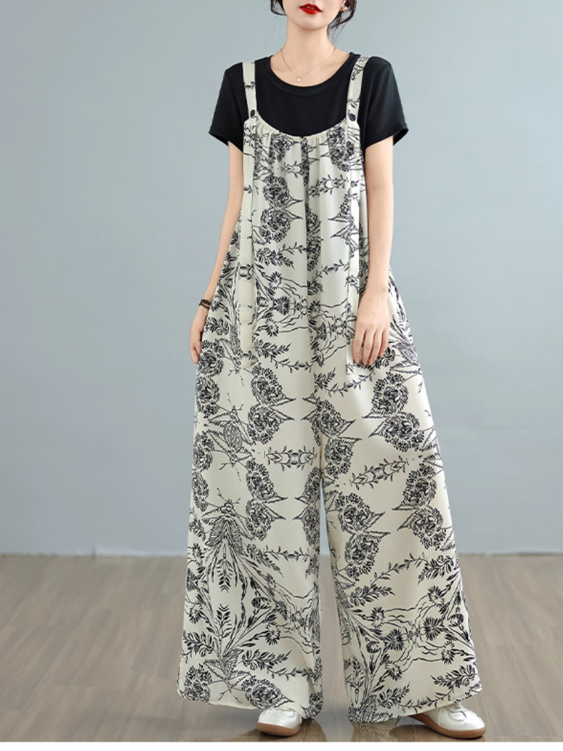 Women's Loose Dungaree 