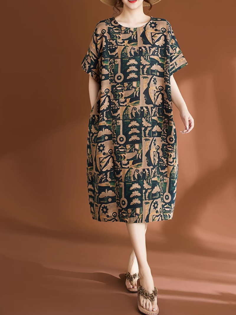 Airy Summer Midi Dress