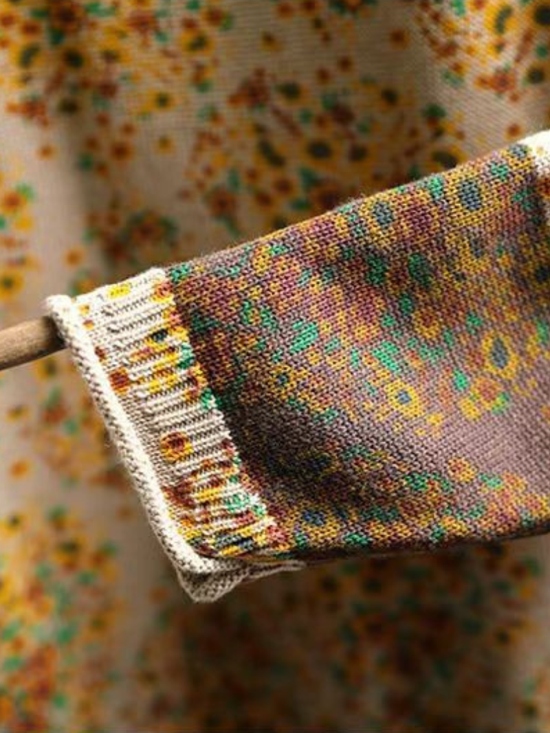 Pull imprimé de collier et d'hiver pour femmes et hiver.