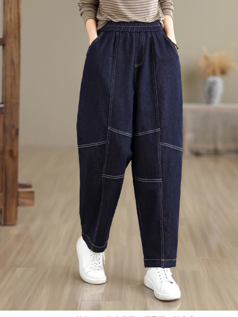 Summer feminino Perfeito e confortável Baggy Bottom Bottom