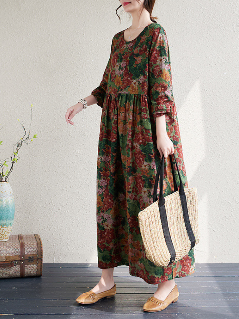 women's Long Smock Dress