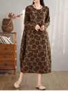 Women's Coffee A-Line dress