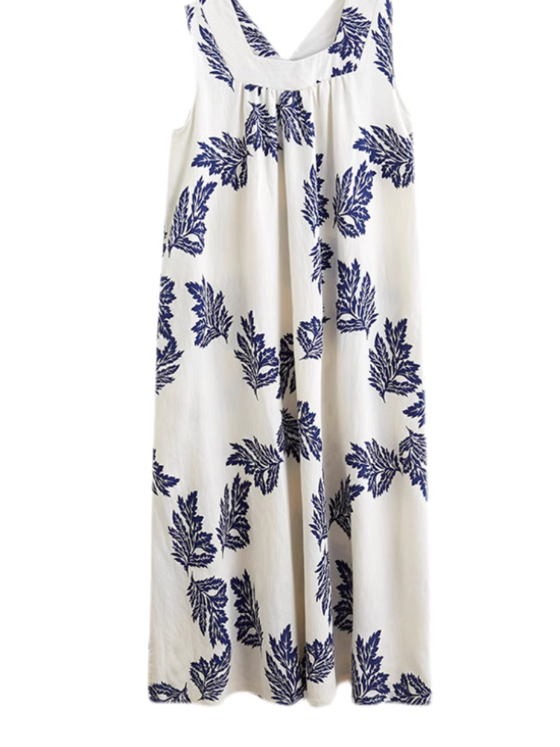 Women's Cotton A-Line Dress