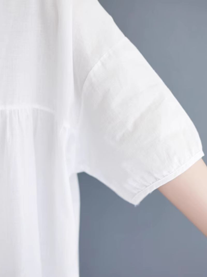 Robe A-line de fée A-line de toute longueur artistique et charme pour femmes