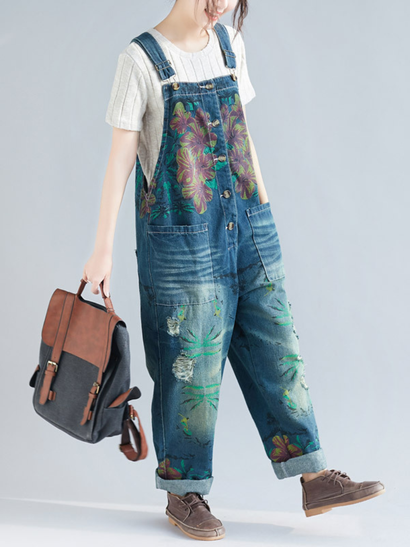 Women's blue  Dungarees