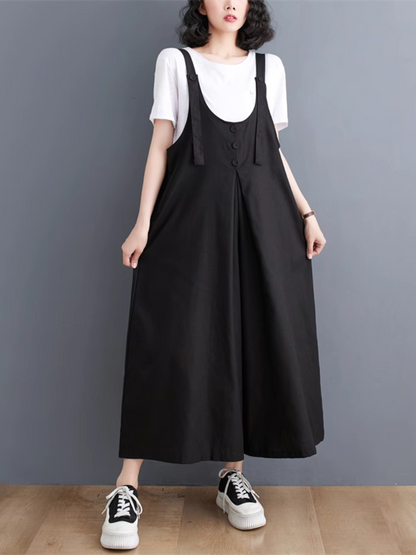 Women's Loose  Dungarees