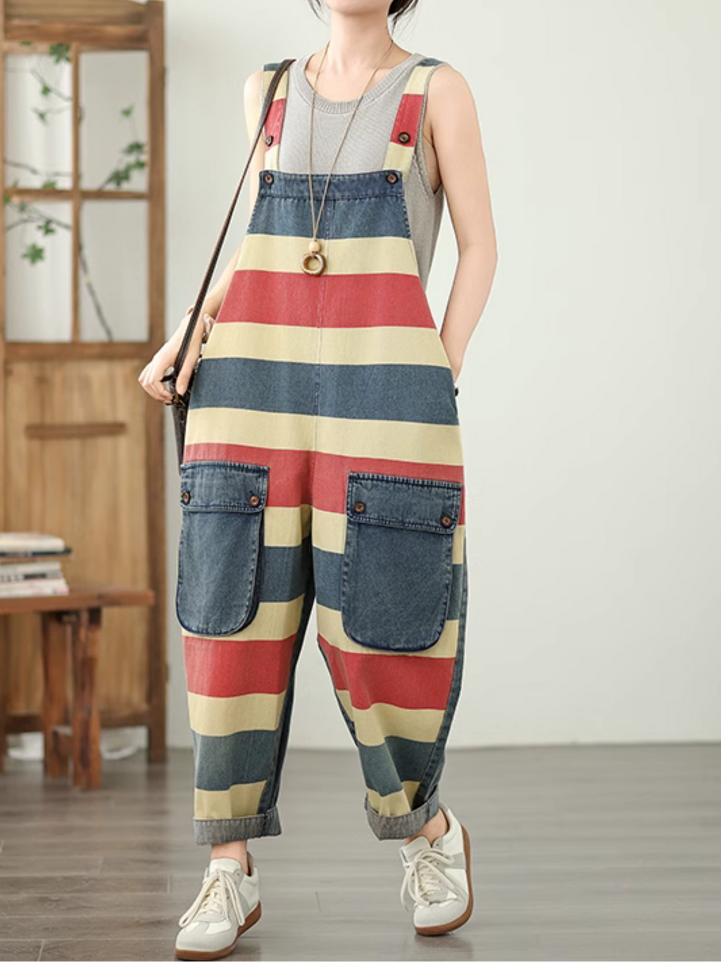 Women's Side Pocket Dungaree 