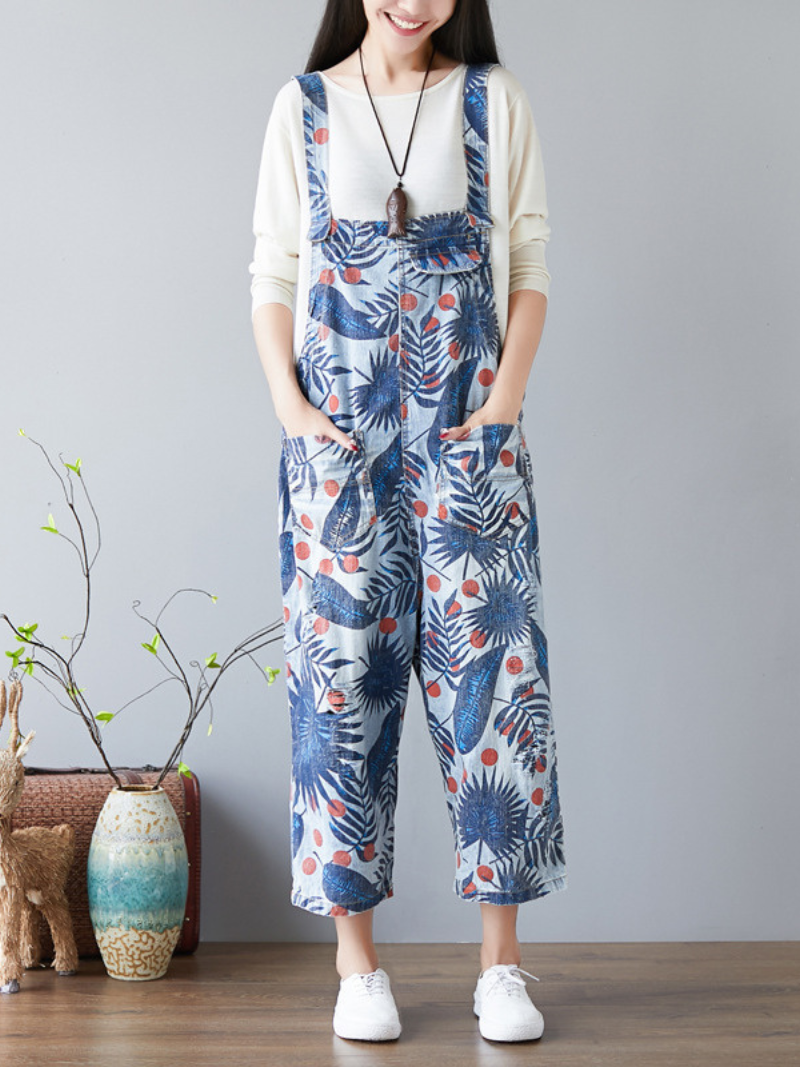 women's stylish loose dungaree