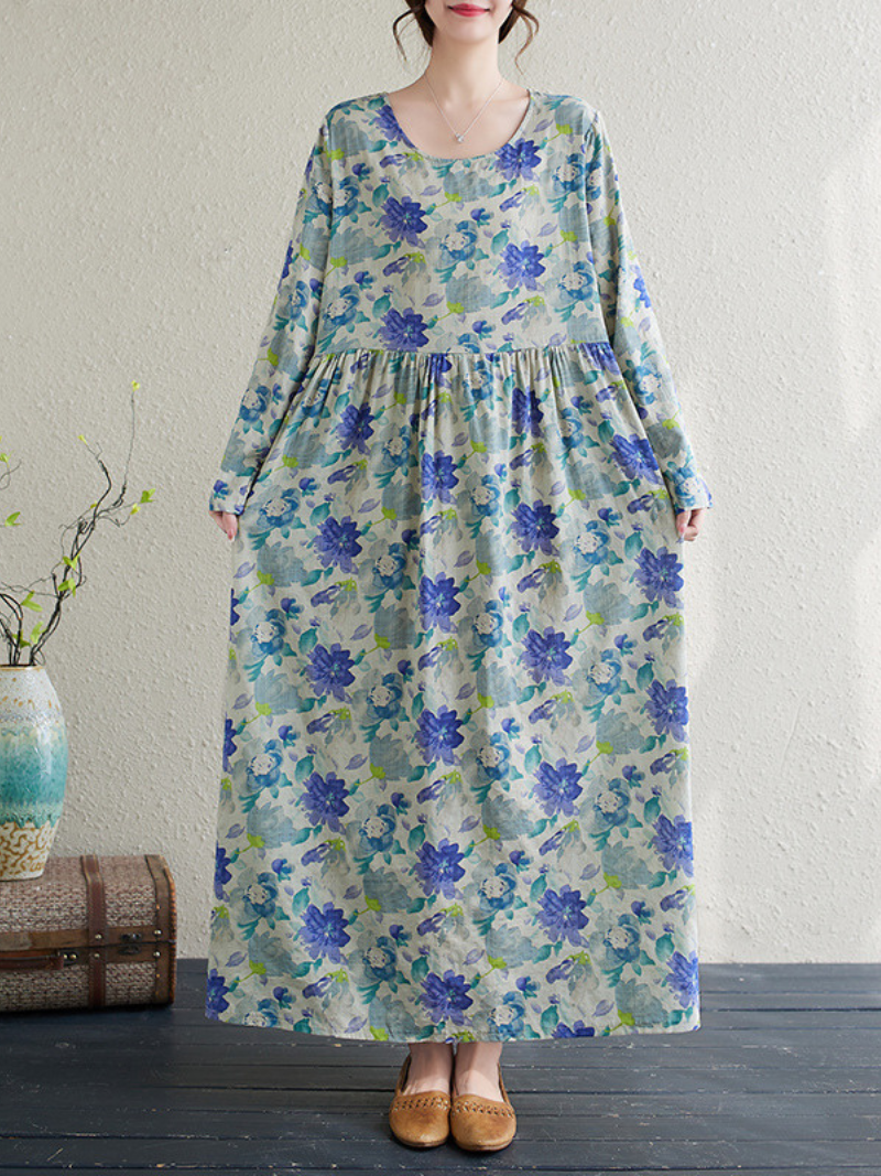 Women's Cool Printed Smock Dress