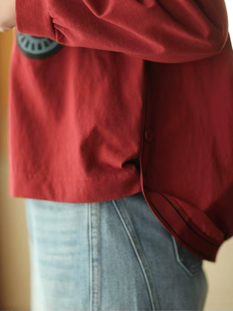 Women's Side Button Design 