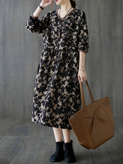 Boho smock dress