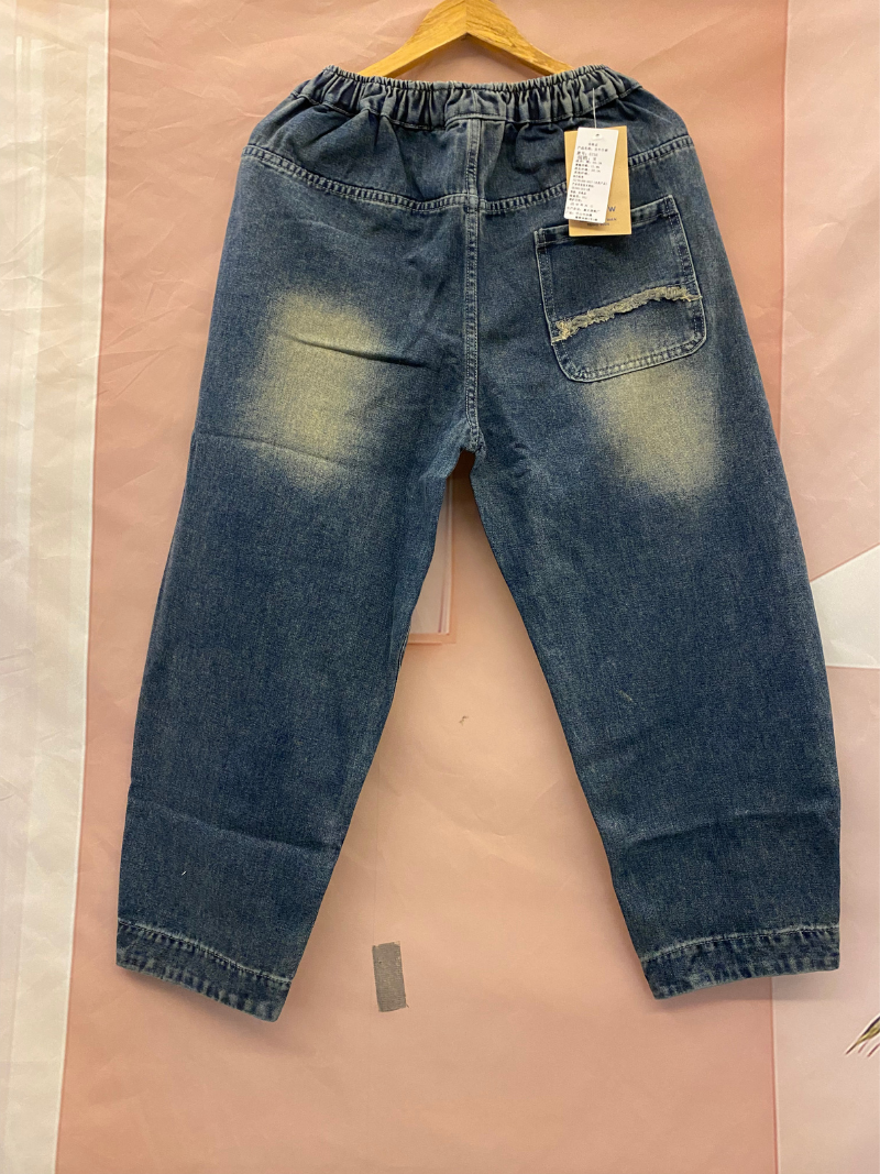 Summer à la mode et classiques de style élastique en denim classique