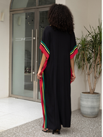 Vestido de biquíni da moda feminina encobrimento de biquíni Long Kaftan