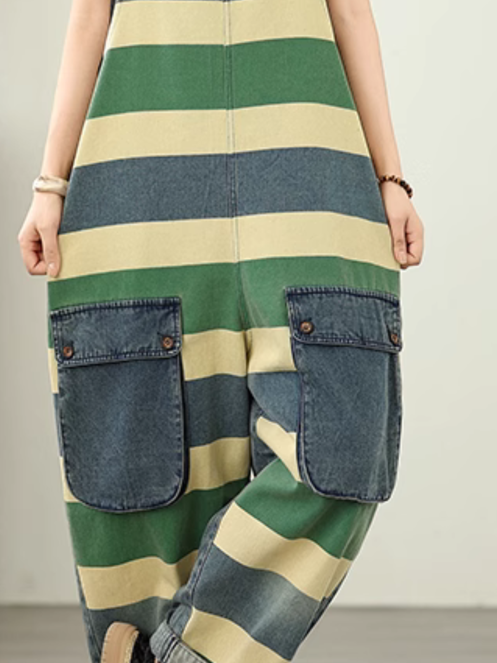 Women's Loose Dungaree 