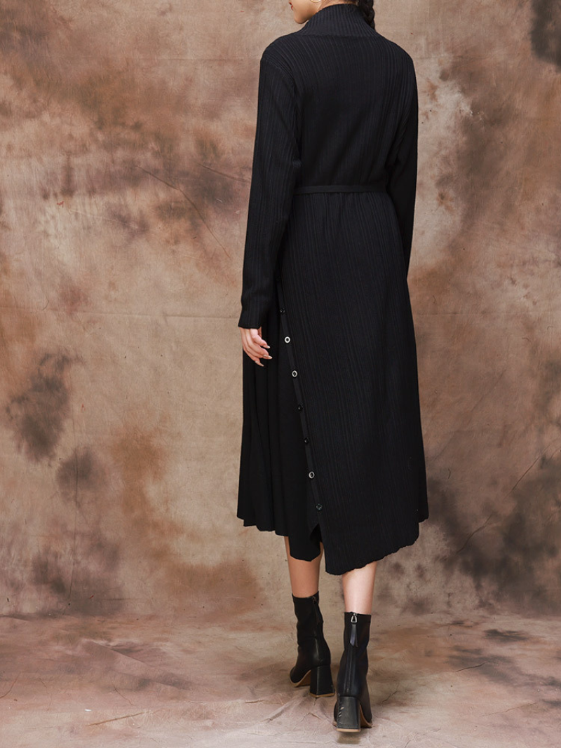 Women black A-Line Dress 