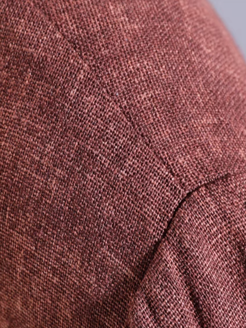 Robe chemise en coton coupe trapèze avec poches, midi à col 