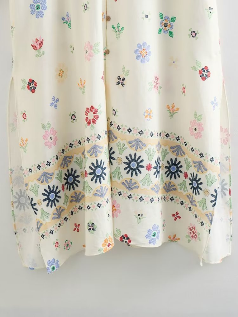 Women's  Floral A-Line Dress