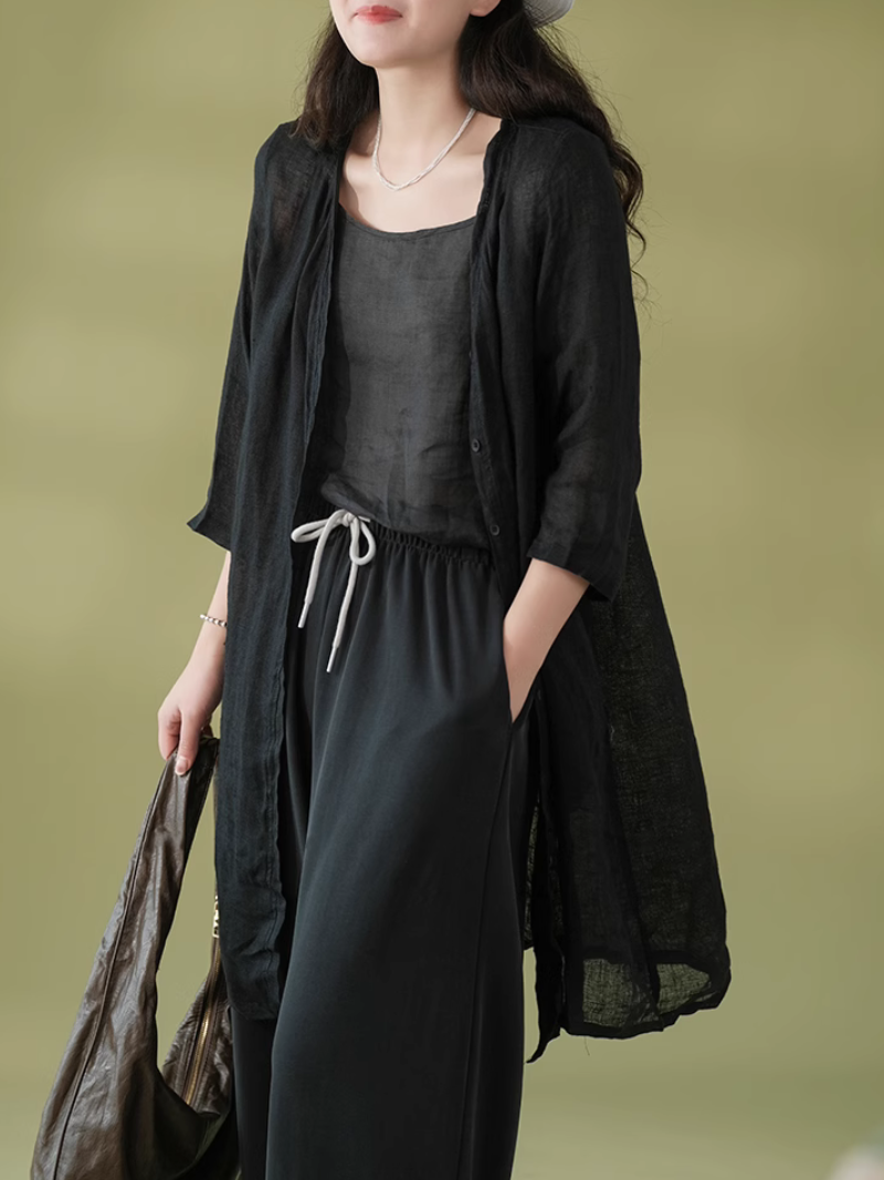 Women's Black Cardigan 