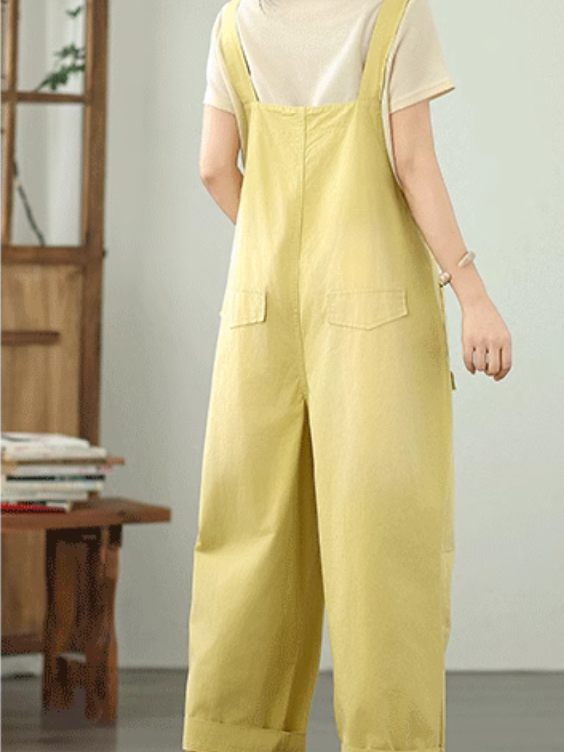 Women's Loose Dungaree 