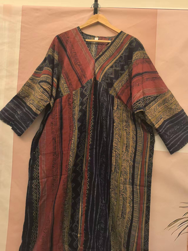Robe de Kaftan imprimée parfaite de l'été pour femmes