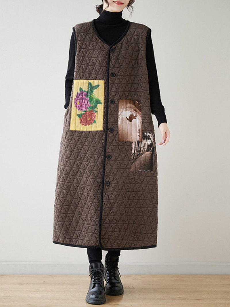 Women's Sleeveless Coat