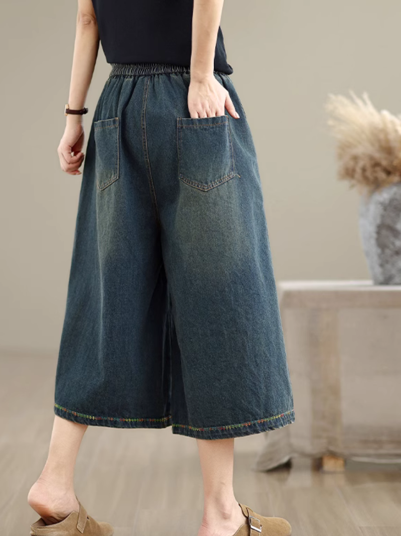 Bouton de poches à la mode à la mode des femmes en bas