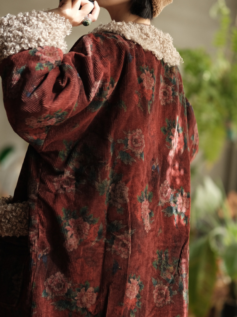 Women's  Printed Coat 