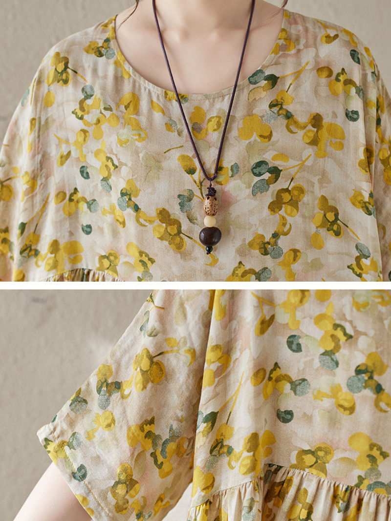 Sunlit Weekend Maxi Dress — Relaxed, Flattering Cotton Linen Comfort Style