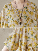 Sunlit Weekend Maxi Dress — Relaxed, Flattering Cotton Linen Comfort Style