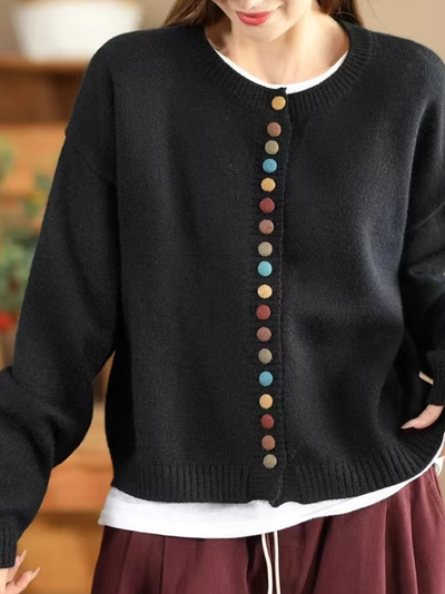 Women's Black Cardigan