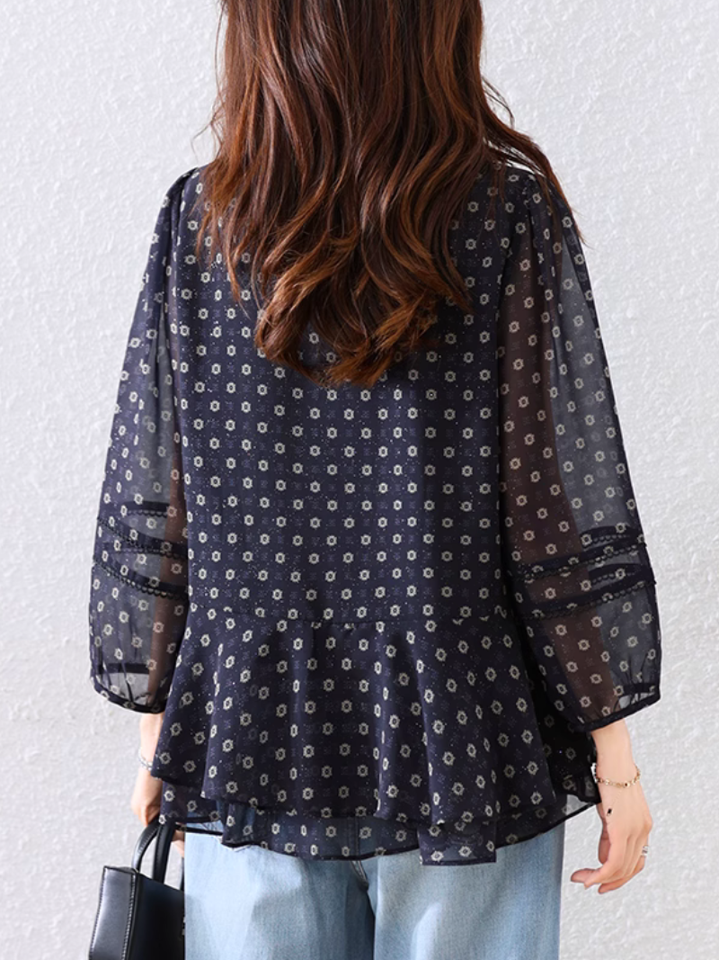 Women's Classic Vibes & Elegant Fashionable Dot Top