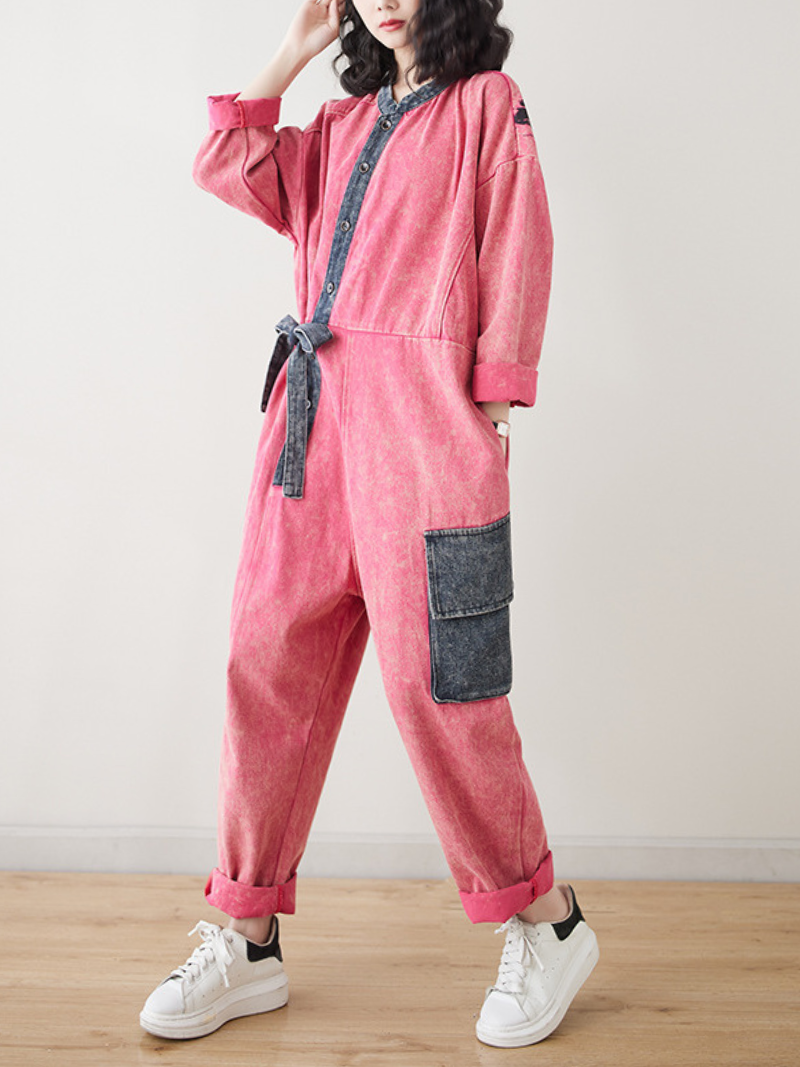 Women's Side Pocket Dungaree