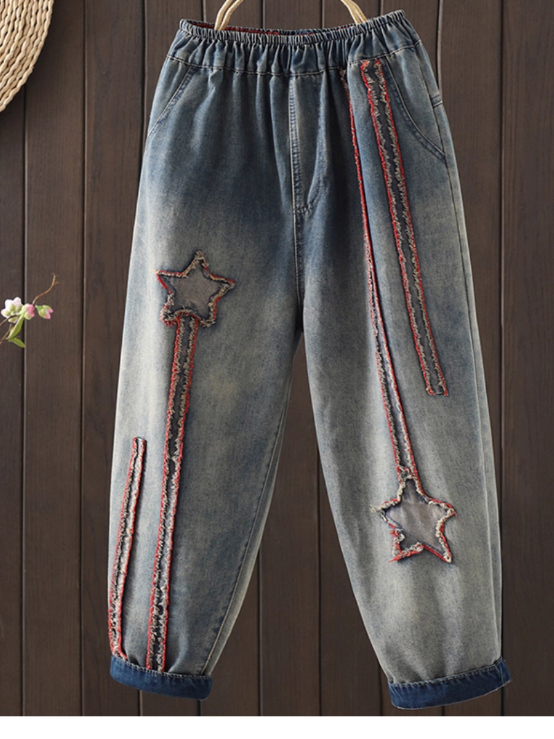 Patchwork de bord élégant d'été pour femmes en bas en vrac