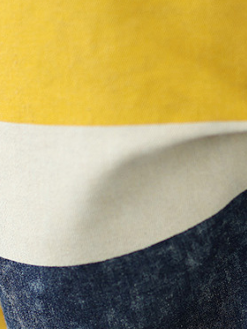 Yellow Bottom Soft Fabric 