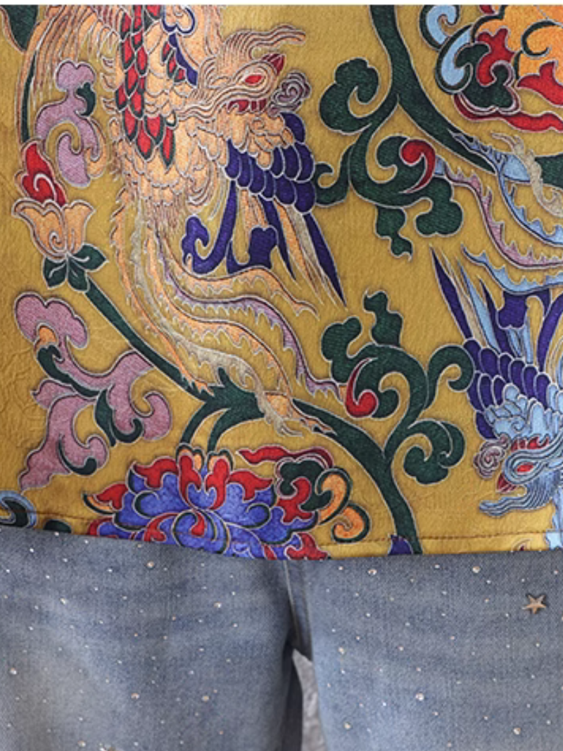 Women's Printed Loose Top