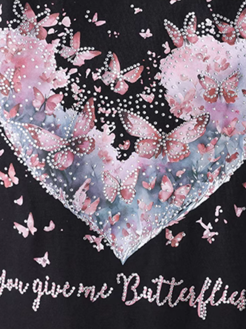 Women's  Summer Trendy Soft Heart Style Top.