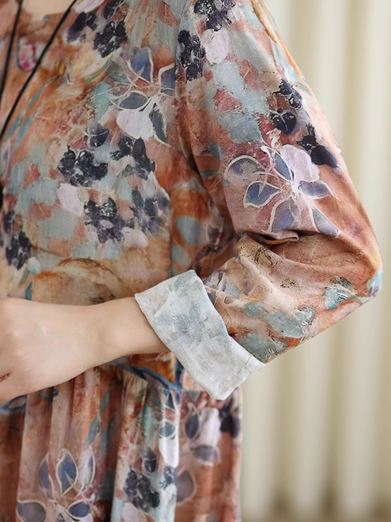 Womens Long Sleeves Dress