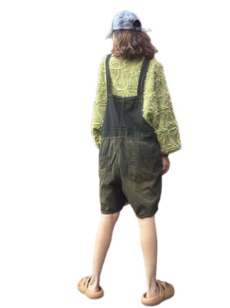 Comfy Summer Loose Fit Denim Overalls for Women |  Eva Trends