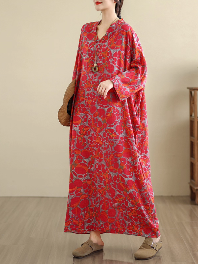 Summer Loose Kaftan Dress 