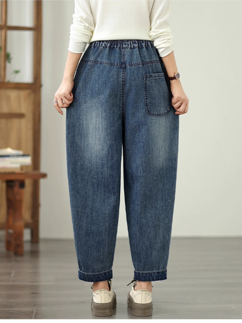 Women's Retro Loose Bottom 