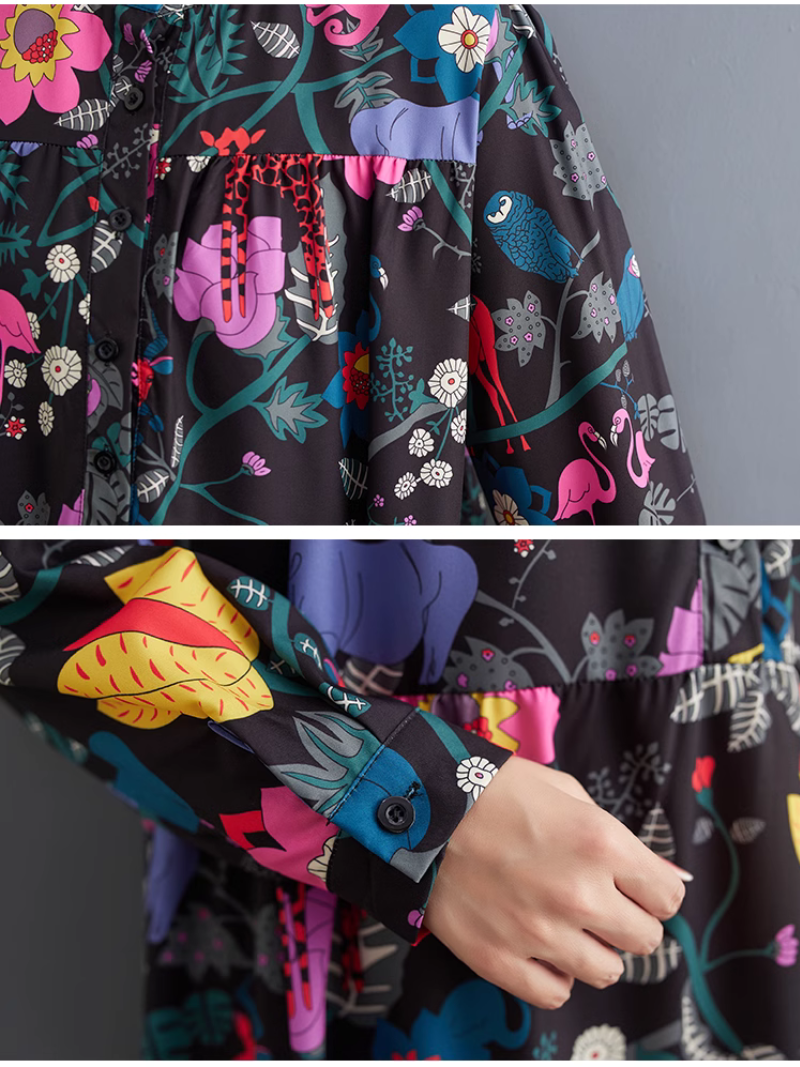 Animaux imprimés élégants avant avant pour femmes