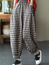 Women's Casual or Semi-formal wear Plaid  Bottom