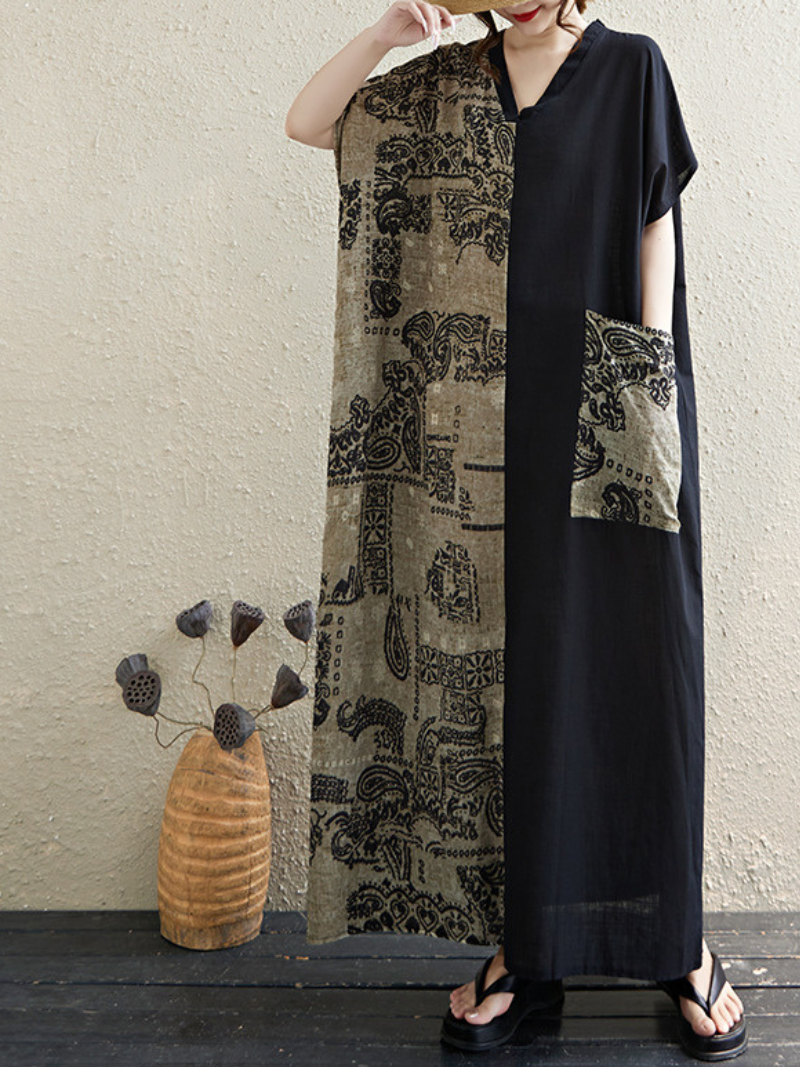 Women's Printed Loose Dress 