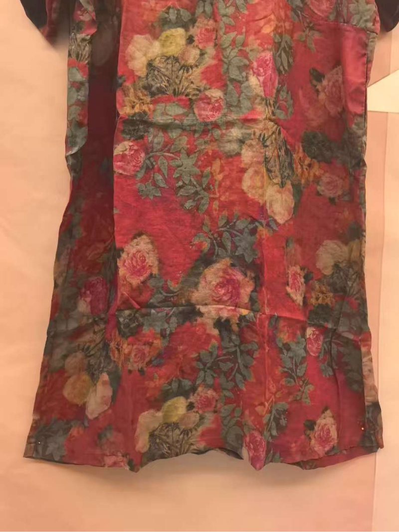 Robe imprimée élégante élégante d'été pour femmes