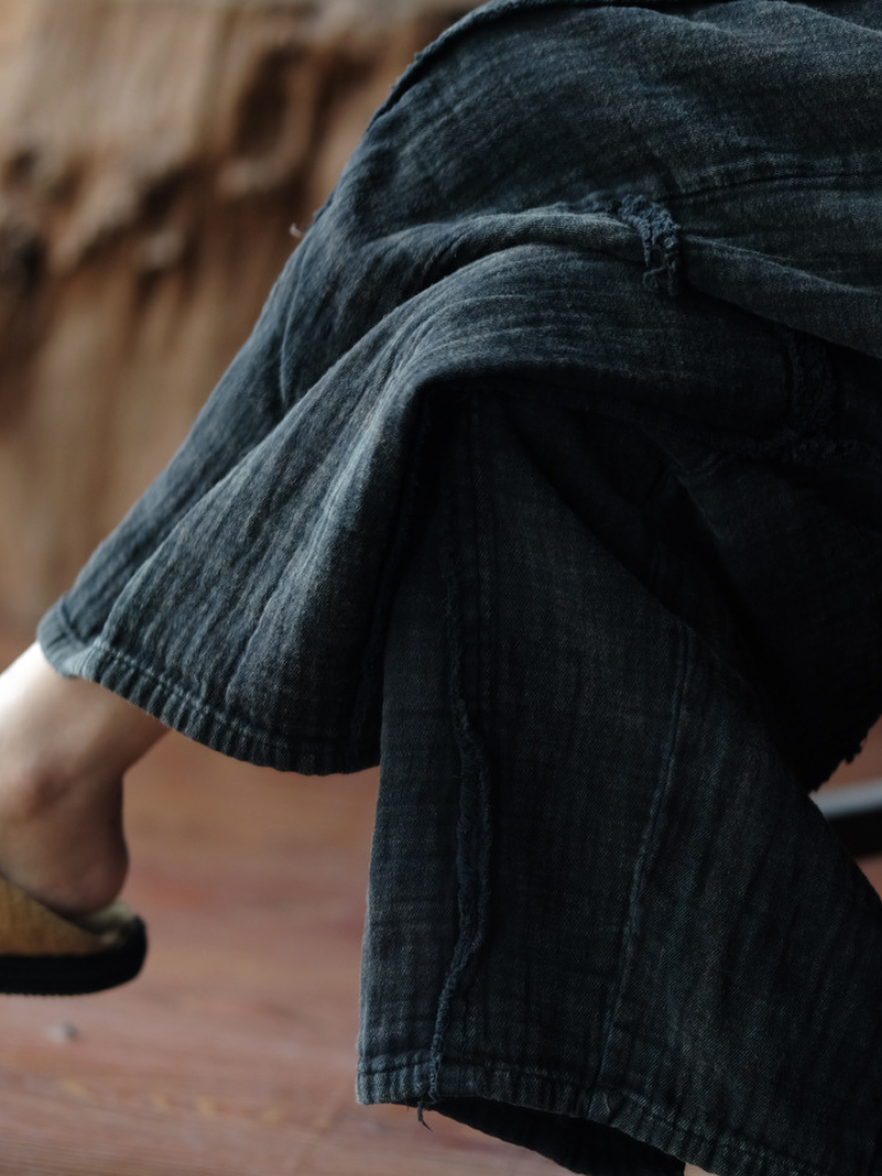 Fond cru de la femme décontractée en vrac élastique élastique