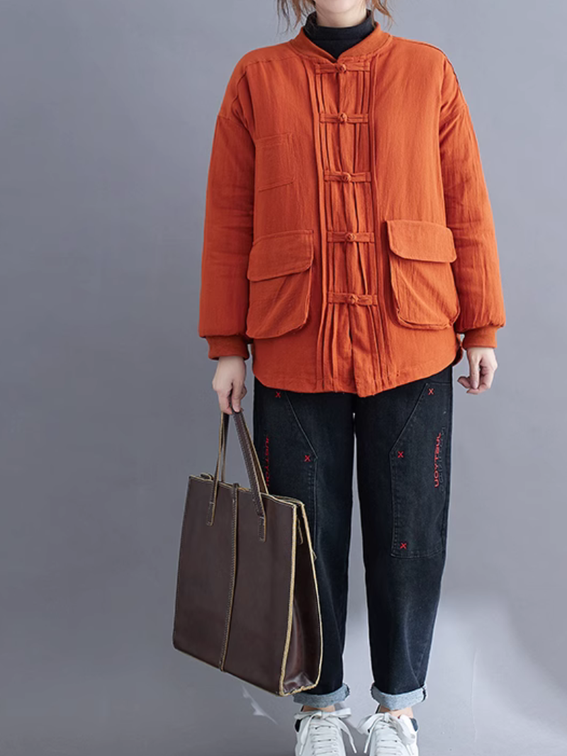 Veste à col de support de port de tous les jours pour femmes