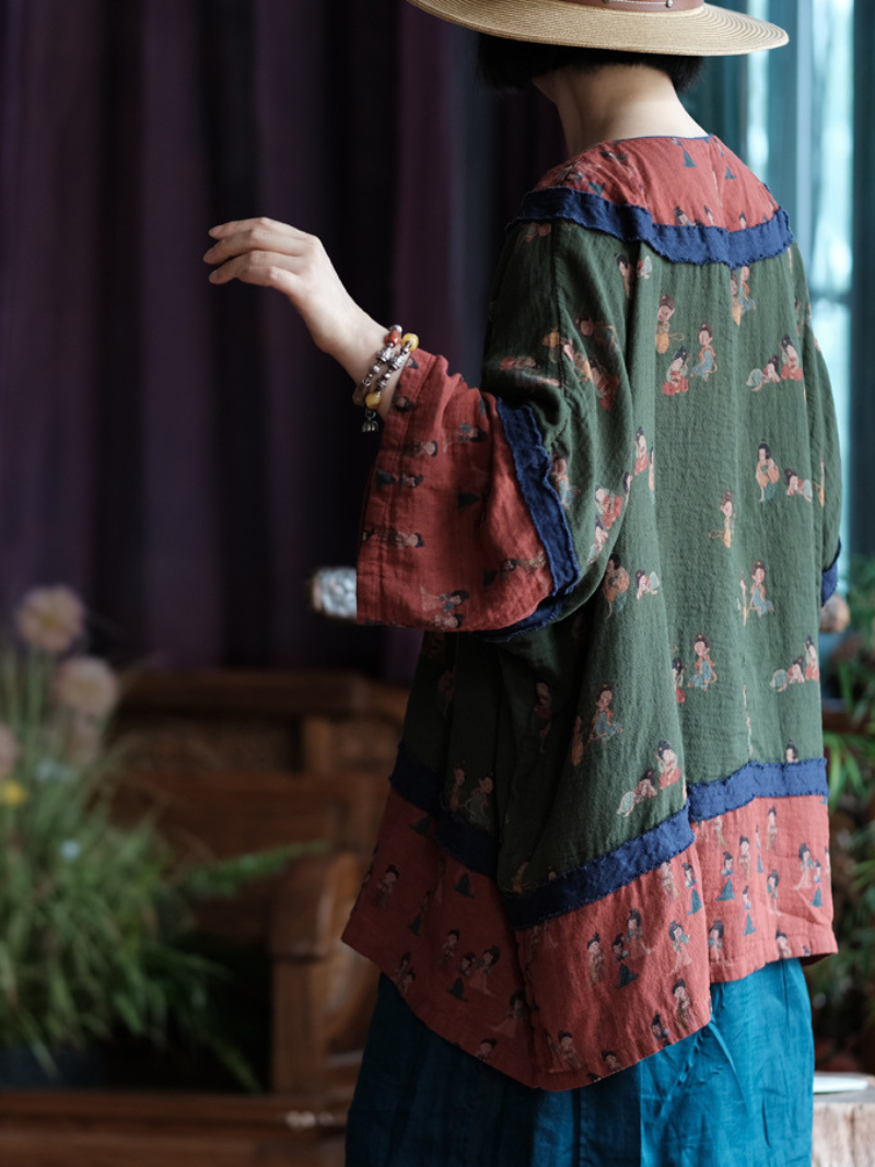 Women's Artistic Loose Top 