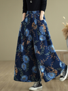 Women's Adjustable & Perfect Printed Loose Straight Bottom